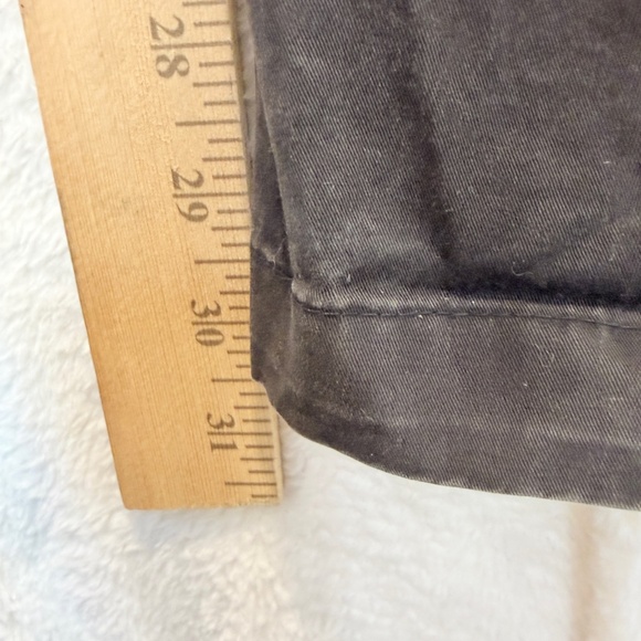 Calvin Klein Pants Mens Size 38x32 Black Slim Fit Casual Canvas Lightweight - Picture 5 of 11